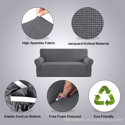 Stretch Sofa Cover 3 Cushion Couch Cover